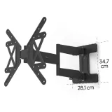 hama-uchwyt-scienny-do-telewizora-obrotowy-standard-vesa-400-x-400