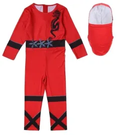 stroj-przebranie-wojownik-ninja-dla-dzieci-czerwony-na-bal-karnawal-104-110