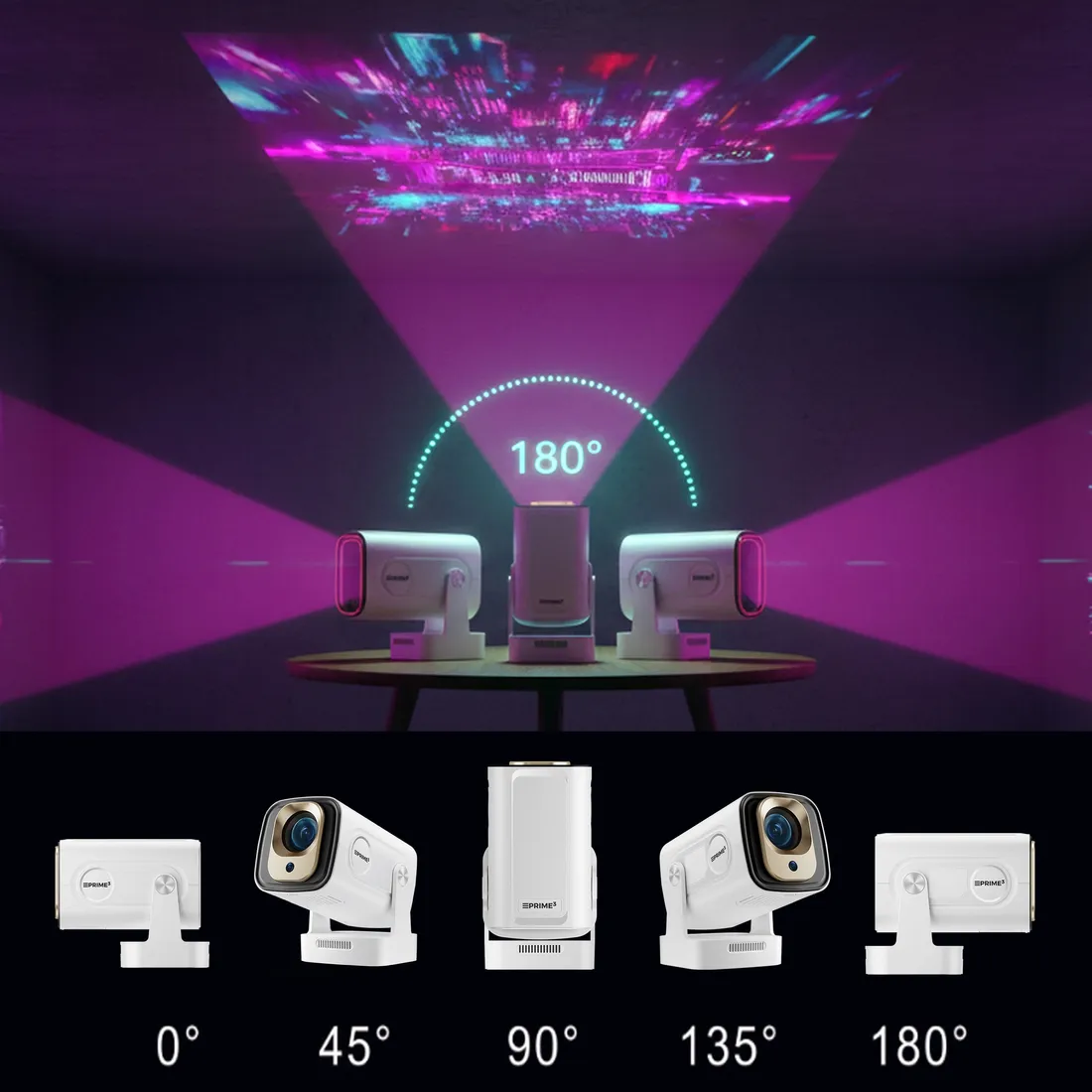 projektor-led-prime3-csp51-bialy