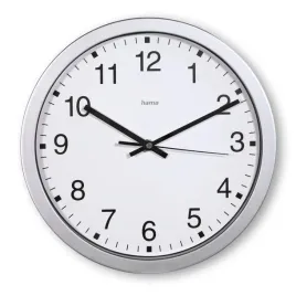 zegar-scienny-hama-srebrny-30cm