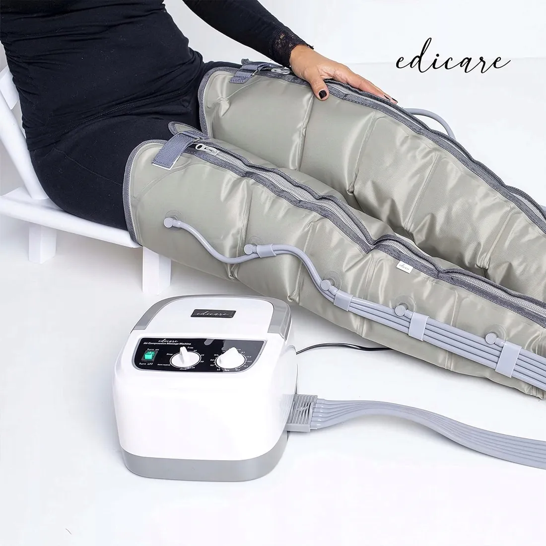 masazer-nog-edicare-compression-leg-therapy-szary
