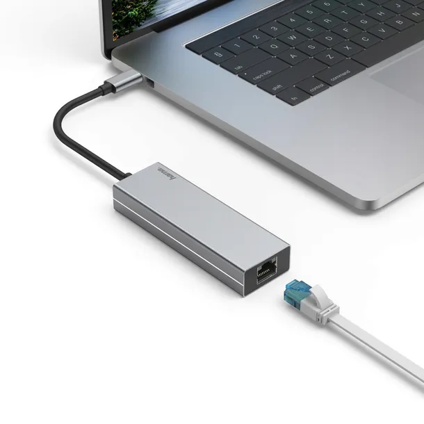 hub-usb-hama-usb-c-2-x-usb-a-3-2-gen-1-usb-c-lan-liczba-portow-4