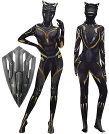 stroj-kostium-pantera-superbohater-cosplay-tarcza-na-karnawal-bal-134-140