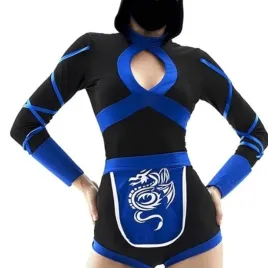 stroj-kostium-przebranie-ninja-wojowniczka-samuraj-damski-halloween-xs-s