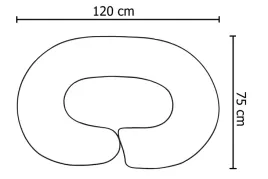 poduszka-do-spania-dreamland-medic-bezowa-kulka-silikonowa-ciazowa