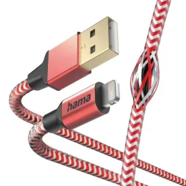 kabel-hama-usb-apple-lightning-15-m-czerwony