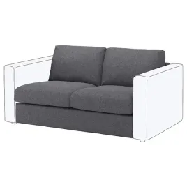 ikea-vimle-pokrycie-sekcji-2-osobowej-gunnared-srednioszary