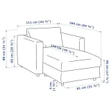 ikea-vimle-szezlong-gran-bomstad-czarny-marka-ikea