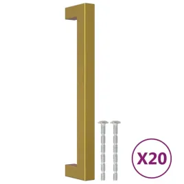 uchwyty-do-szafek-20-szt-zlote-160-mm-stal-nierdzewna