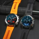 smartwatch-lewer-k52-pomaranczowy-kolor-koperty-czarny