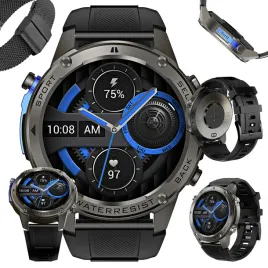 smartwatch-lewer-stal-nierdzewna-wymienny-pasek-143-cala-czarny