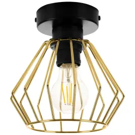 lampa-wiszaca-sufitowa-zyrandol-zlota-plafon-led