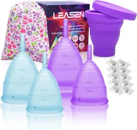 leasen-kubeczek-menstruacyjny-zestaw-4szt