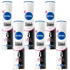 nivea-blackandwhite-invisible-clear-antyperspirant-damski-spray-72h-150ml-x6