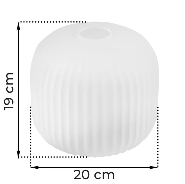 klosz-light-home-20-cm-e27-bialy-gwint-zarowki-e27