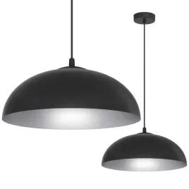 lampa-wiszaca-sufitowa-zyrandol-misa-czarna-srebrny-srodek-glamour-nad-stol