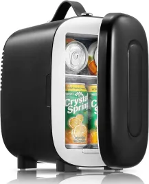 mini-lodowka-fohere-5l-6-puszek-12v-220v-usb-czarna