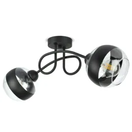 lampa-wiszaca-sufitowa-zyrandol-czarna-szklane-kule-black-belt-pe2-led-e27
