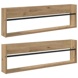 regal-na-gazety-2-szt-dab-rzemieslniczy-100-x-12-x-30-cm