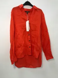 esprit-pure-linen-koszula-damska-czerwony-roz-de32-uk6