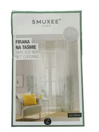 firana-firanki-2-szt-na-tasmie-zielone-liscie-klasyczna-poliester-137-x-250