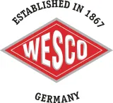 wesco-chlebak-bialy-mat-320mm-single-elly-stal-lakier-proszkowy-germany-dlugosc-19-cm