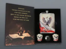 zestaw-prezentowy-ksiazka-piersiowka-240-ml-2-kieliszki-lejek-polska-4135