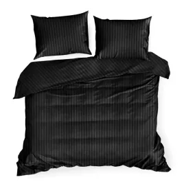posciel-satynowa-w-prazki-komplet-160x200-vera-czarny-eurofirany