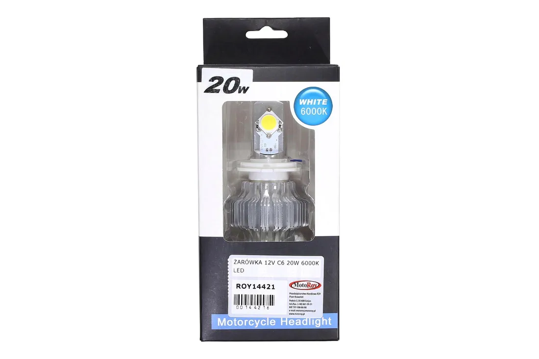 zarowka-12v-c6-20w-6000k-led-waga-z-opakowaniem-2-kg