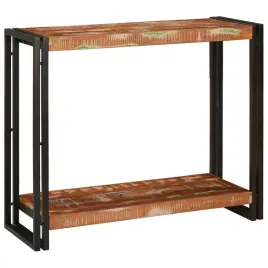 konsola-wielokolorowe-90-x-33-x-75-cm-lite-drewno-recyklingowe