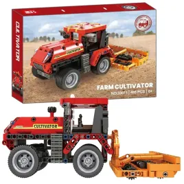 klocki-konstrukcyjne-zestaw-485el-elementow-traktor-rolniczy-czerowny