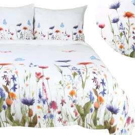 posciel-220x200-komplet-flanela-bawelniana-z-meszkiem-kolorowa-laka-bialy