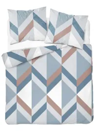 posciel-flanelowa-220x200-geometryczna-geometria-niebieska-gruba-160-g