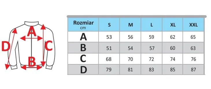 dedra-kurtka-robocza-softshell-bluza-polar-waterproof-bh6ks-rozmiar-m-model-bh6ks-m