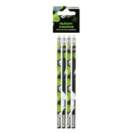 olowek-z-gumka-hb-football-4-sztuki-starpak-553559