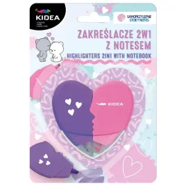 zakreslacz-serce-2w1-z-notesem-kidea