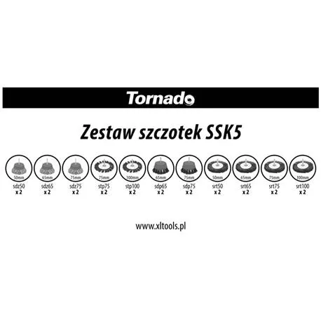 zestaw-szczotek-na-wiertarke-tarczowe-doczolowe-tornado-22-sztuk-marka-xl-tools-kod-producenta-ssk5