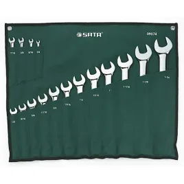 sata-zestaw-16-kluczy-plasko-oczkowych-cal-w-saszetce-plachta-st09074sj