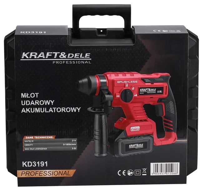 mlot-udarowy-akumulatorowy-21v-3j-bezszczotkowy-2x-akumulator-4ah-mocny-waga-z-opakowaniem-7-kg