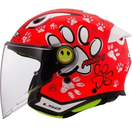 kask-dzieciecy-ls2-of622-funny-ii-junior-paws-mat-red-homologacja-ece-22-06