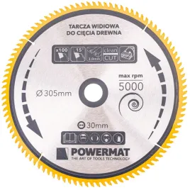 tarcza-tnaca-powermat-305-mm-30-mm-100-zebow