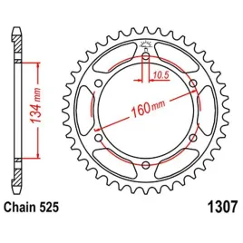 zebatka-tylna-stalowa-jt-r1307-45-45z-rozmiar-525