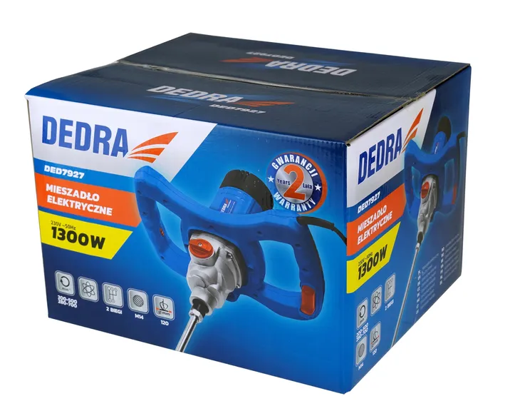 dedra-mieszadlo-1300w-2-bieg-120mm-do-zapraw-tynku-klejow-farb-lakierow-maksymalna-waga-mieszanej-substancji-40-kg