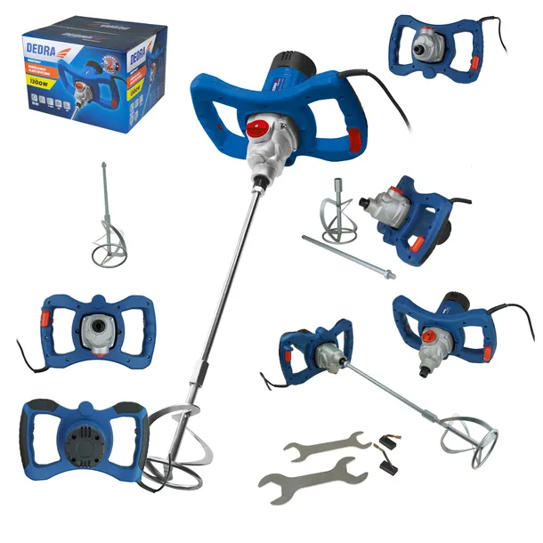 dedra-mieszadlo-1300w-2-bieg-120mm-do-zapraw-tynku-klejow-farb-lakierow-liczba-biegow-2