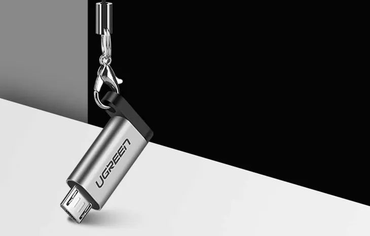 adapter-usb-c-do-micro-usb-ugreen-us282-szary-stan-nowy