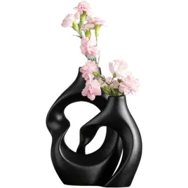 zmarkraft-ceramiczny-wazon-zestaw-2-czesciowy-nowoczesny-czarny-20-cm