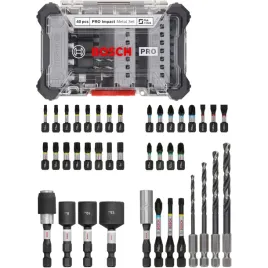 zestaw-40-bitow-wiertel-i-nasadek-impact-metal-set-bosch-pro-w-kasecie