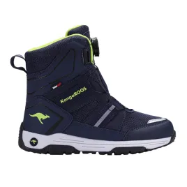 sniegowce-dzieciece-kangaroos-k-mj-hunter-rtx-fx-dark-navy-lime-32-eu
