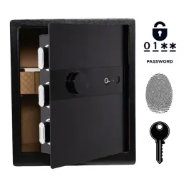 pancerny-domowy-sejf-biometryczny-na-odcisk-palca-z-szuflada-45x38x32-cm