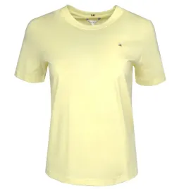 tommy-hilfiger-t-shirt-damski-zolty-s